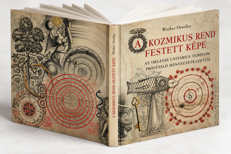 OKNYOMOZÓ IDŐUTAZÁS – A kozmikus rend festett képe – az Oklándi unitárius templom prófétáló mennyezetkazettái című könyv ajánlója
